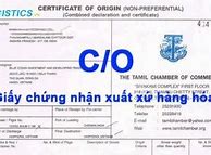 Chứng Nhận Xuất Xứ Việt Nam