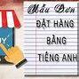 Mã Đơn Hàng Tiếng Anh Là Gì