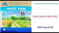 Ngữ Văn Lớp 6 Chân Trời Sáng Tạo Thực Hành Tiếng Việt Trang 67